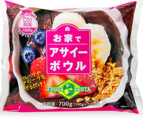 フルッタフルッタ - 最安　アサイーピューレ　フルッタフルッタ　40個　加糖　4個×10パック FRUTA フルッタフルッタ公式 冷凍アサイーピューレ 加糖 100g×60