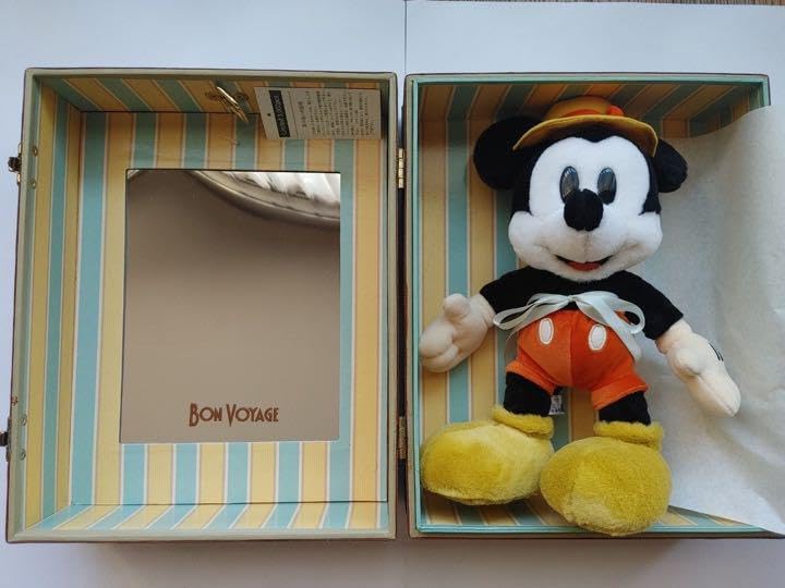 Amazon.co.jp: BON VOYAGEトランクケース入ミッキードール : おもちゃ