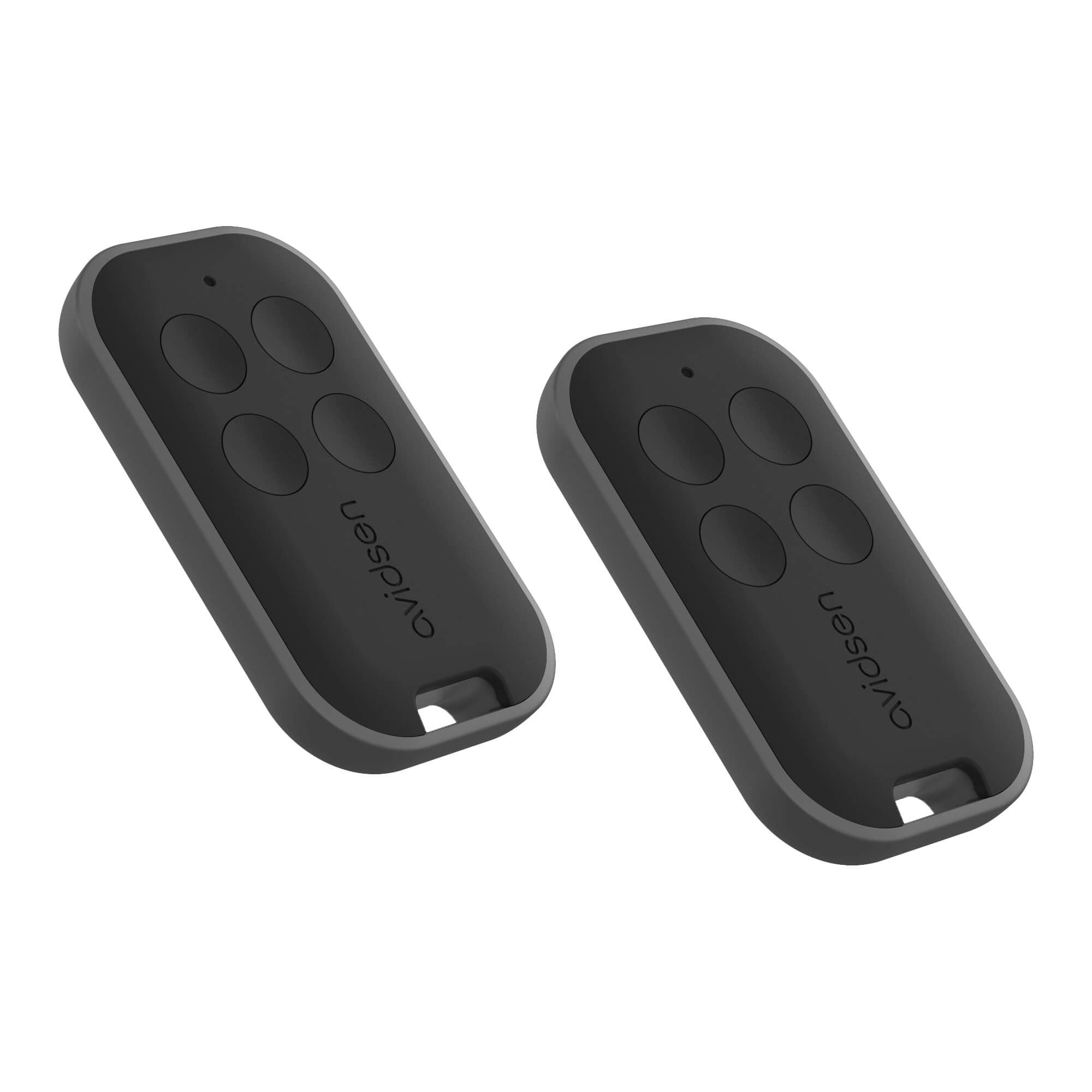 Avidsen 114258 - Pack de 2 Mandos a Distancia para Motorización de Puerta, Código Variable (Rolling Code), Alcance 50m, Compatible con Centrales Avidsen, Fácil Programación