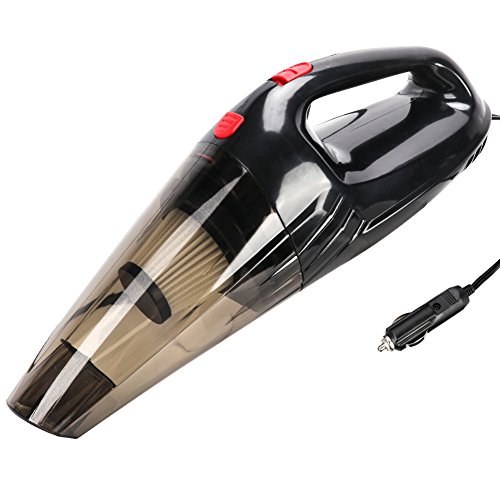 Iusun Handheld Car Vacuum Cleaner DC 12V High Power Potable for Car/Home/Boat Clearing