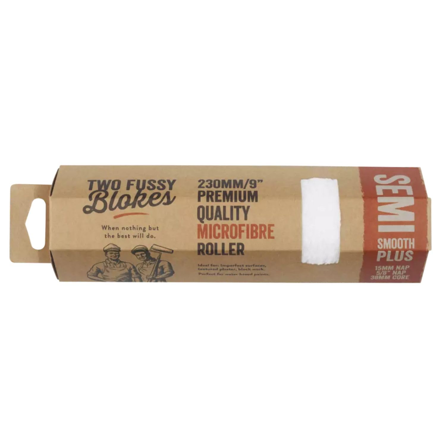 Two Fussy Blokes Semi Smooth Plus Roller Sleeve 9 Inch