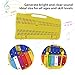Btuty 25 Notes Glockenspiel Xylophone Colorful Metal Keys Percussion Rhythm Musical Instrument with 2 Mallets Handheld Case Gift for Beginners
