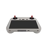 Vista 2 de HomeSoGood Mini 3 Pro Controller Stick for DJI RC, 2 pcs Aluminum Alloy Remote Stick/Joystick/Stick Replacement Parts (Red)(red)