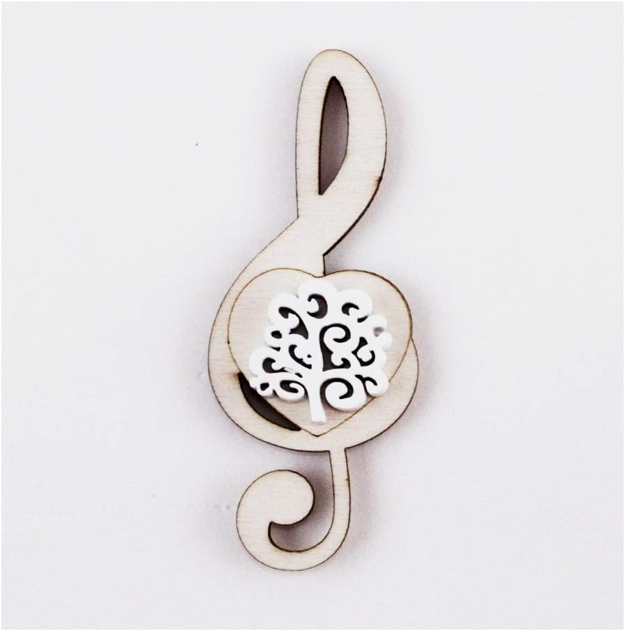 Magnetini Decorativi A Forma Di Cuore - Kit 12 Pezzi In Legno, Per Frigorifero E Bomboniere - Foto 2