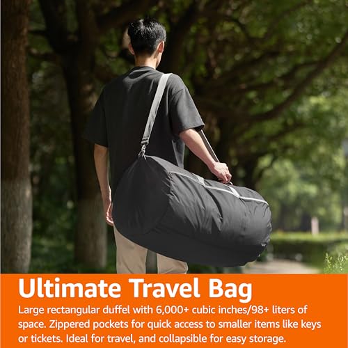 Amazon Basics RESOURCED_ZH1603219R1 100L Nylon Duffel Bag thumb #5