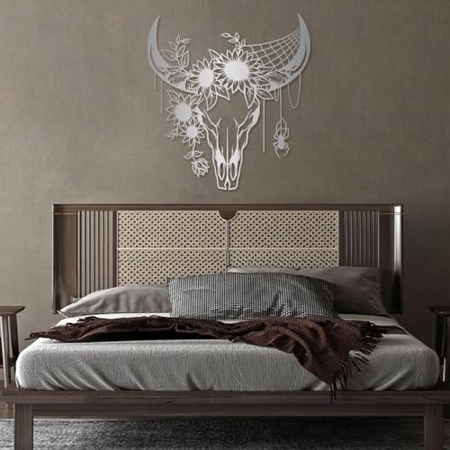 Tentures murales pour salon en métal floral, idée cadeau pendaison de crémaillère