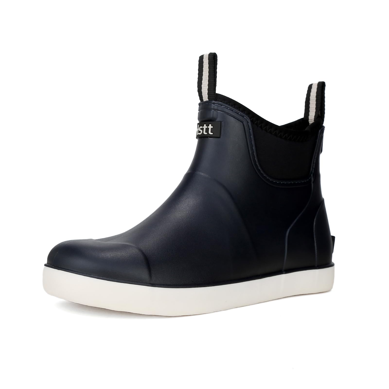 CKWLXQY Rain Boots for Men Mid Calf Waterproof Rubber Boots Advanced Non-Slip Deck Boots Mens Rubber Outdoor Work Boots Mens Rain Boots Comfort Lightweight Rainboots for Fising Climbing Sailding