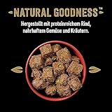 Cesar Adult Hundenassfutter Natural Goodness, 6 Dosen, 6x400g – Ausgewogenes Premium Hundefutter nass, reich an Rind, mit natürlichen Zutaten hergestellt