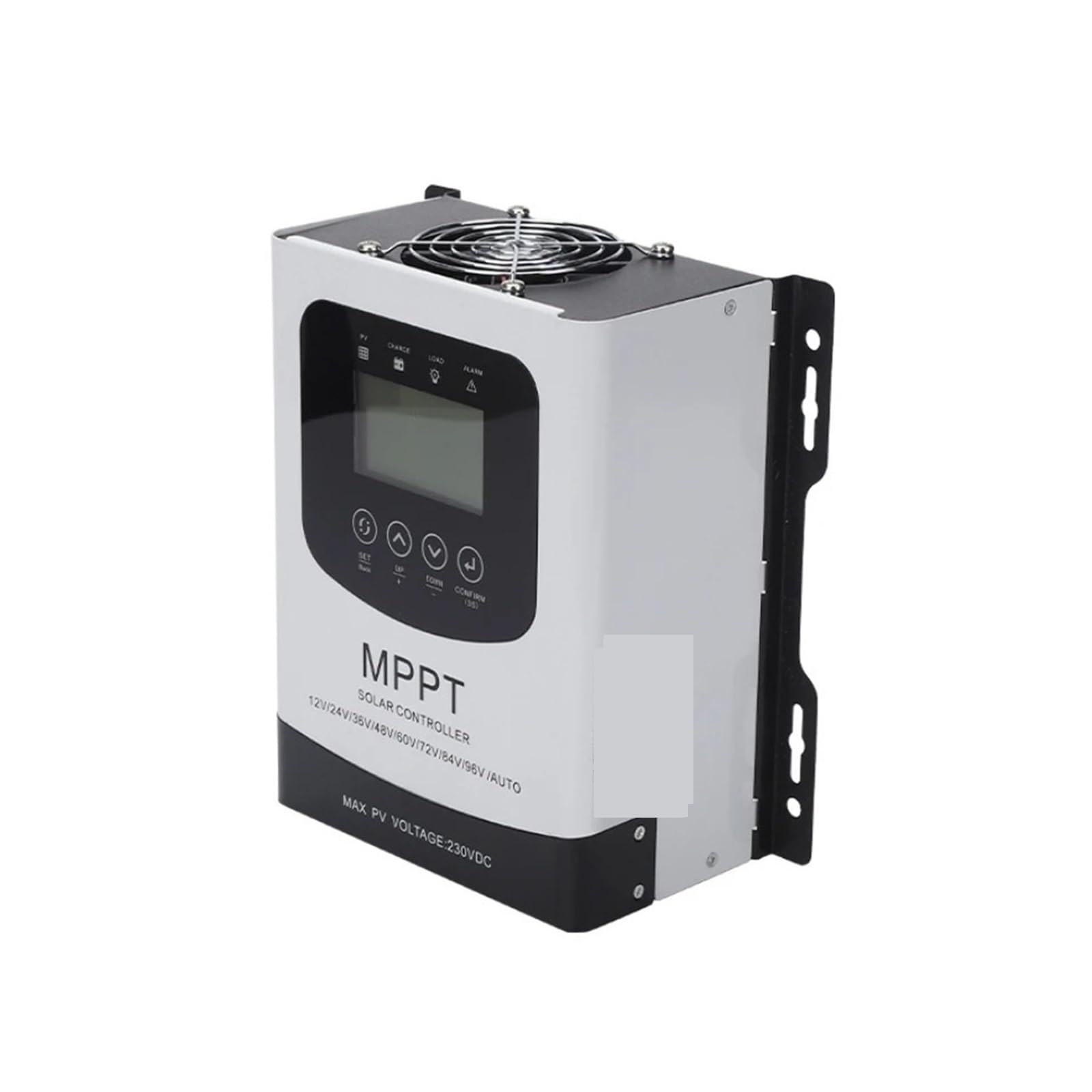 controlador de carga solar, Controlador de carga Solar MPPT 30A 40A 50A 60A 80A 100A 120A 230V regulador for Panel PV baterías litio LiFePO4 LCD(No WIFI,40A)