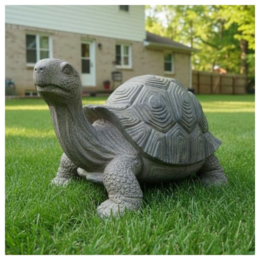 Charming Tortoise Garden Statue for Outdoors
