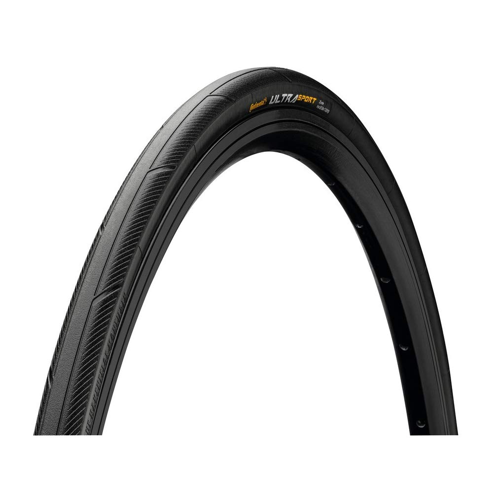 Continental Ultra Sport III tire - clincher, folding, PureGrip, Performance, E25, black or black/brown, 650, 700x 23, 25, 28 or 32
