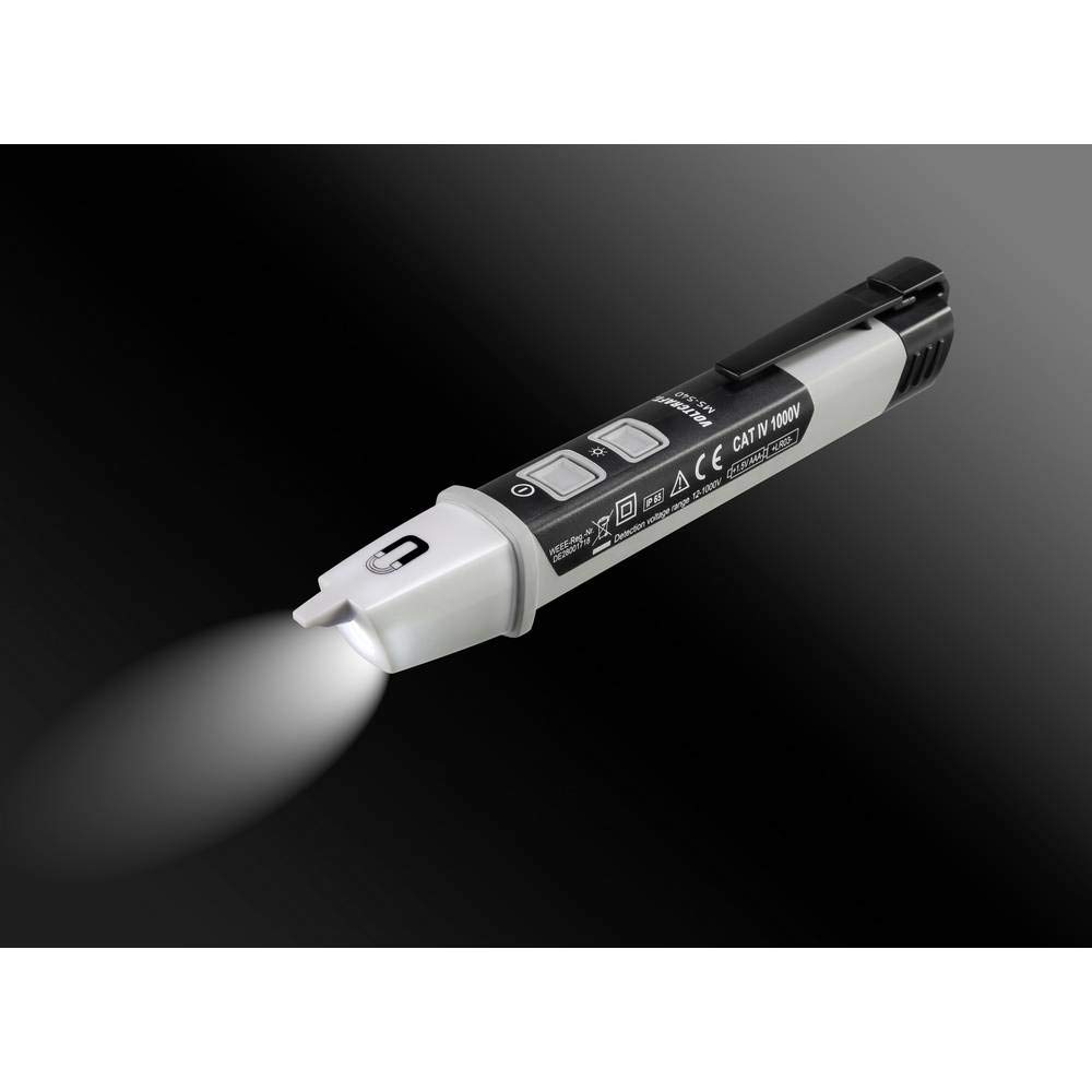 Détecteur De Tension Et Métaux C-LOGIC 35 - Testeur NCV 20V-1000V, Détection Métal 20mm, Double LED Et Bip