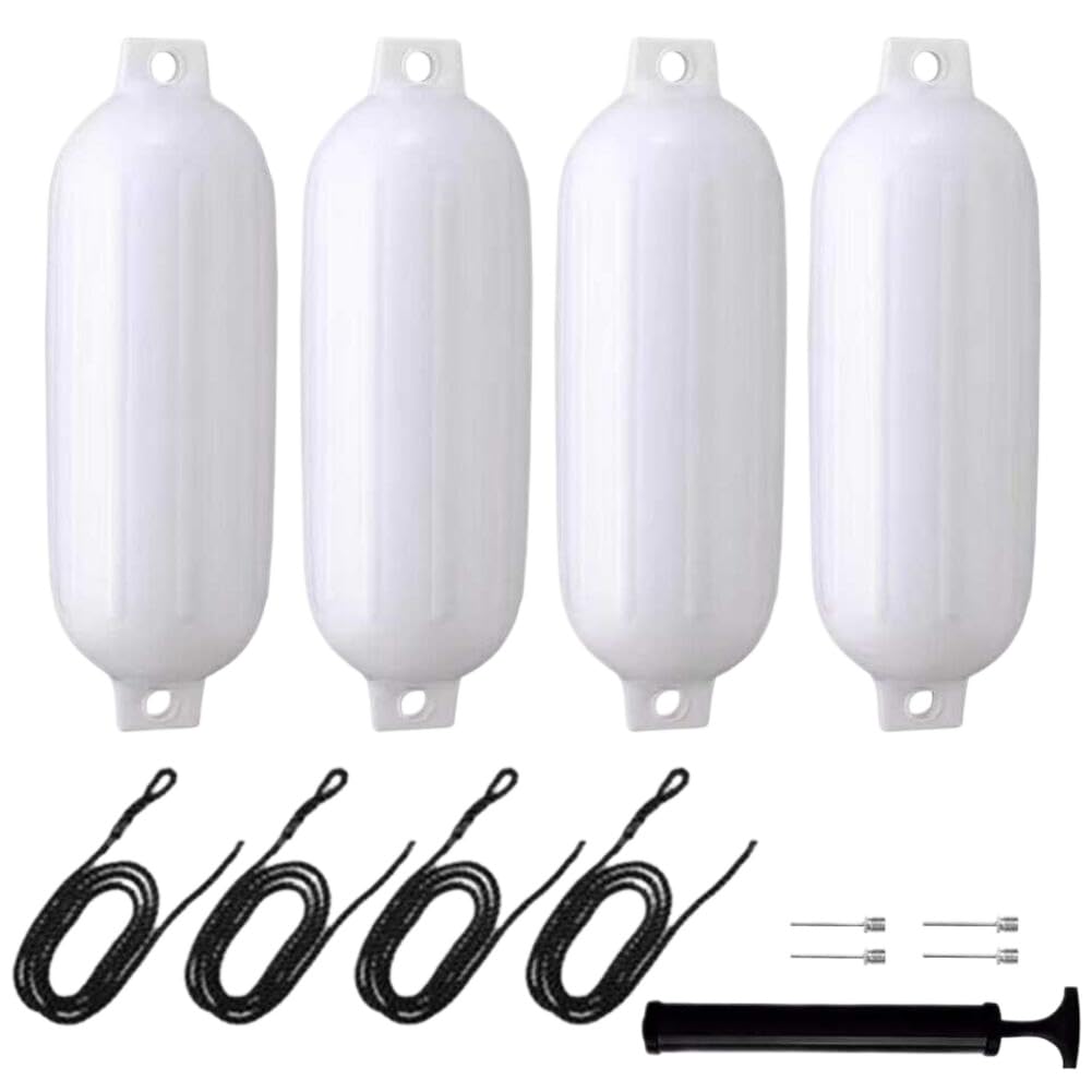 4X Parafanghi per Barche compatibili con Barche Sportive Barche a Vela Bass Boat Barche da Pesca