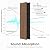 SMARTSTANDARD Wood Slat Acoustic Wall Panels 4 Pack 94"x12.6" Classic Brown, Noise Reducing and Sound Absorbing, Decorative Slat Panels for Home Studio Office Living Room