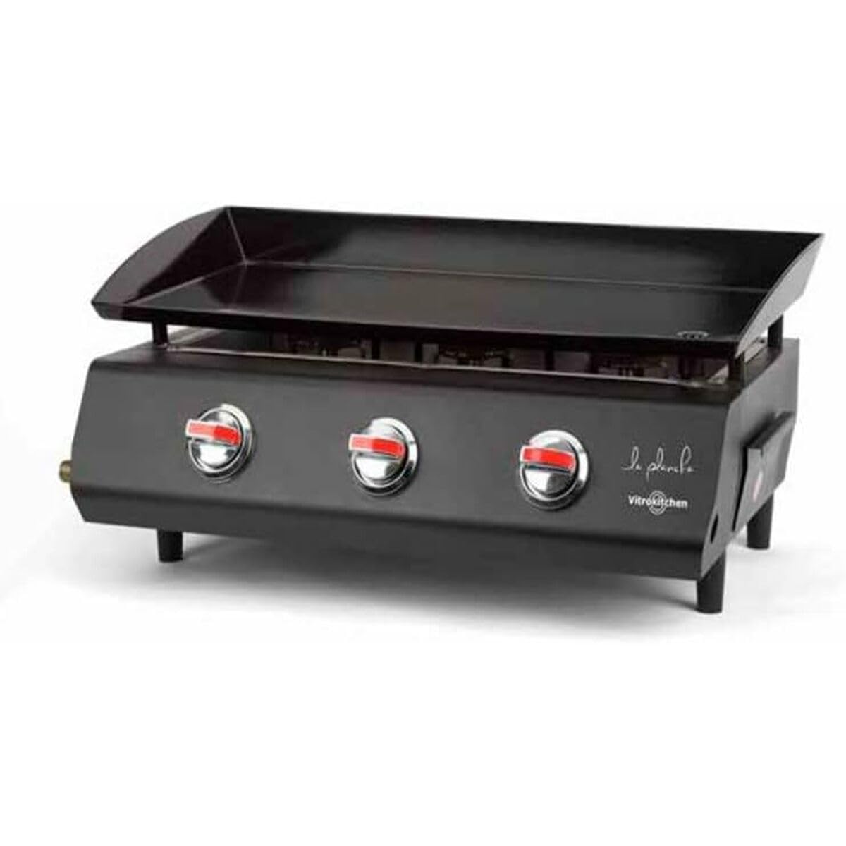 Vitrokitchen Plancha de Gas PG330NB 3 Quemadores