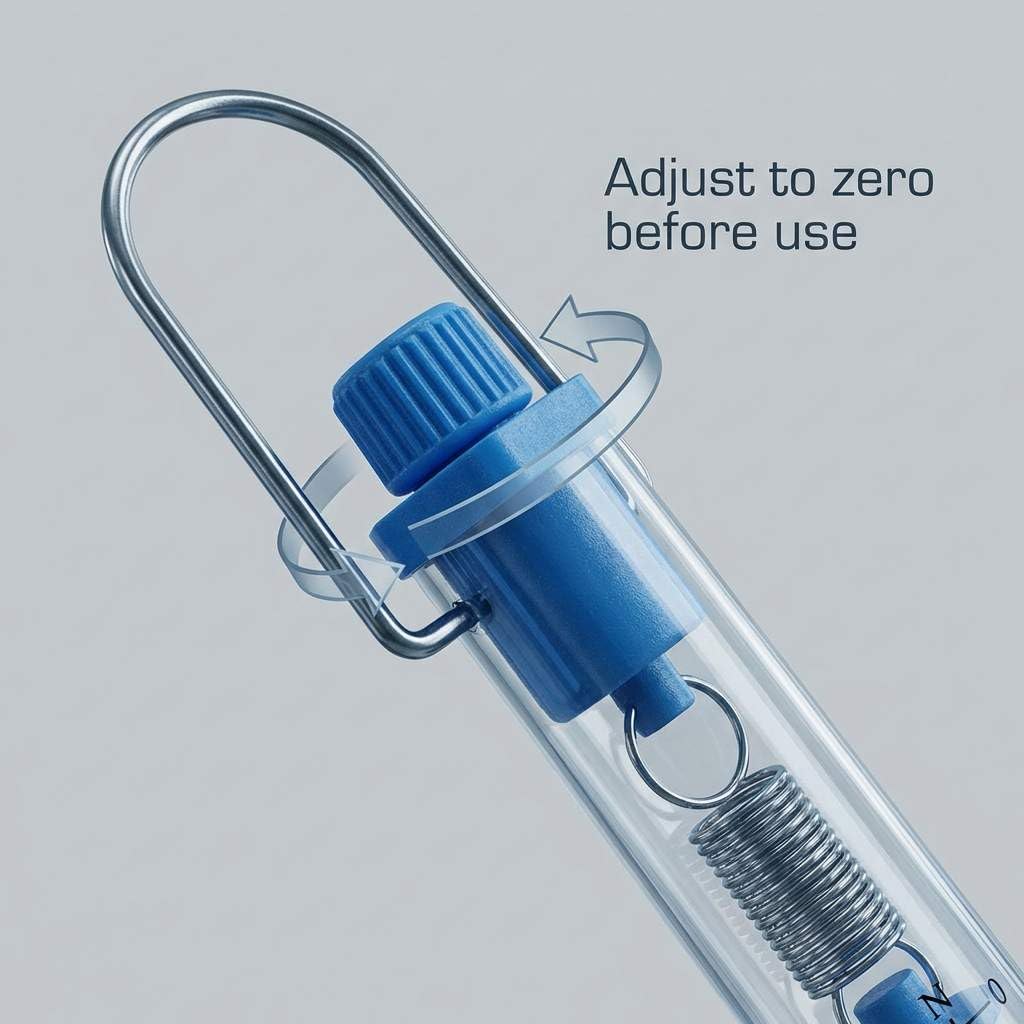 QWORK Spring Scale Set - 1N to 30N, Gram & Newton -7