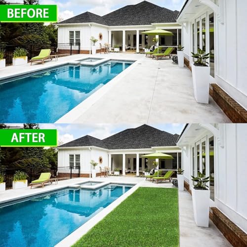 Image of Artificial Grass for Terrace, Balcony and Garden- (25 MM,4 X 17 FEET)