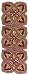 Cotton Craft - Mural Jewel Tone Multi Hand Beaded Table Runner - 13x36 Inches - Truly one of a kind - Hand made by skilled artisans - A beautiful complement to your dinner table décor - Spot Clean Only