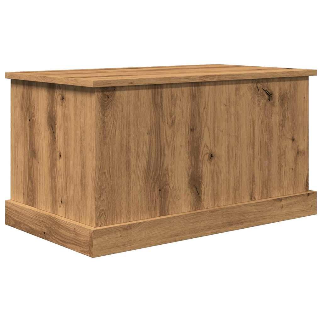 B&Q -  Storage Box Artisan Oak 70X40X38 Cm Engineered Wood