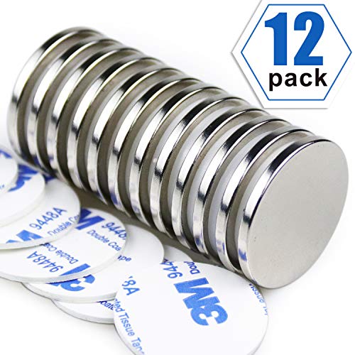 Super Strong Neodymium Disc Magnets, Powerful N52 Rare Earth Magnets - 1.26 inch