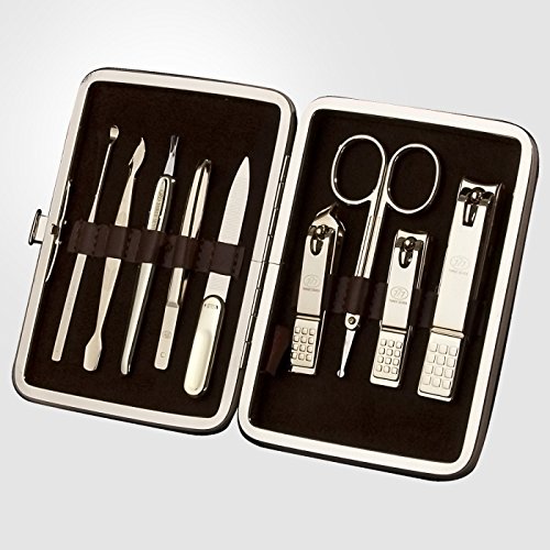 Korean Nail Clippers! World No. 1, Three Seven 777 Travel Manicure Pedicure Grooming Kit Set MADE IN KOREA, SINCE 1975 (392WG)
