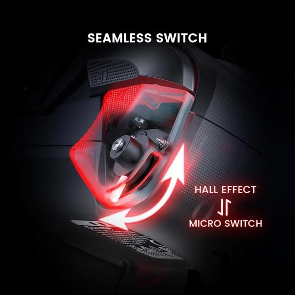 GameSir Cyclone 2 PC Controller Mag-Res TMR Sticks 1000Hz Report Rate Hall & Micro 2-in-1 Triggers RGB Lighting with Charging Dock for PC/Switch/iOS/Android(Blanc) - 4