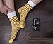 Rainbow Socks - Men's Women's - Sushi Socks Box Tamago Cucumber Salmon - 3 Pairs L