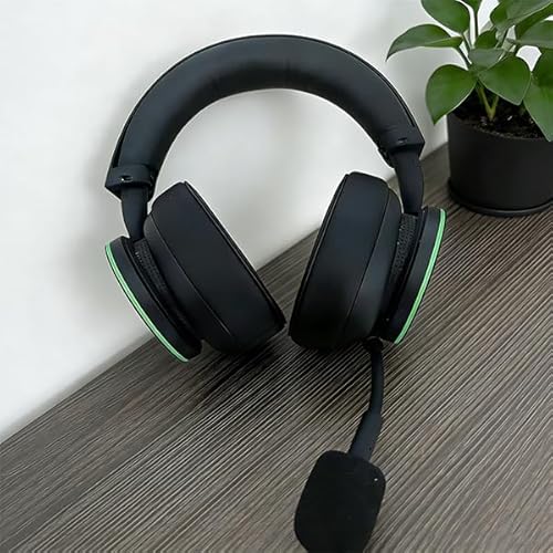HAIZEEN Ersatz-Ohrpolster und Kopfbandabdeckung Kompatibel mit Microsoft Xbox Kabelloses Stereo 20. Jubiläum Sonderedition Kopfhörer Headset, Ohrpolster Kissen (Proteinleder)