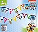 Produktbild TIB 19703 Paw Patrol Partygirlande, Mehrfarbig, Einheitsgröße