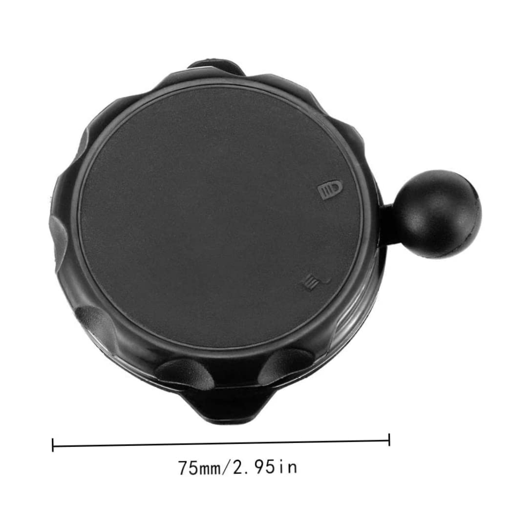 Supporto GPS Per Auto TomTom Con Ventosa, Compatibile Go Live 800, Start 20/25, Serie Via, Attacco A Sfera, Nero - 3
