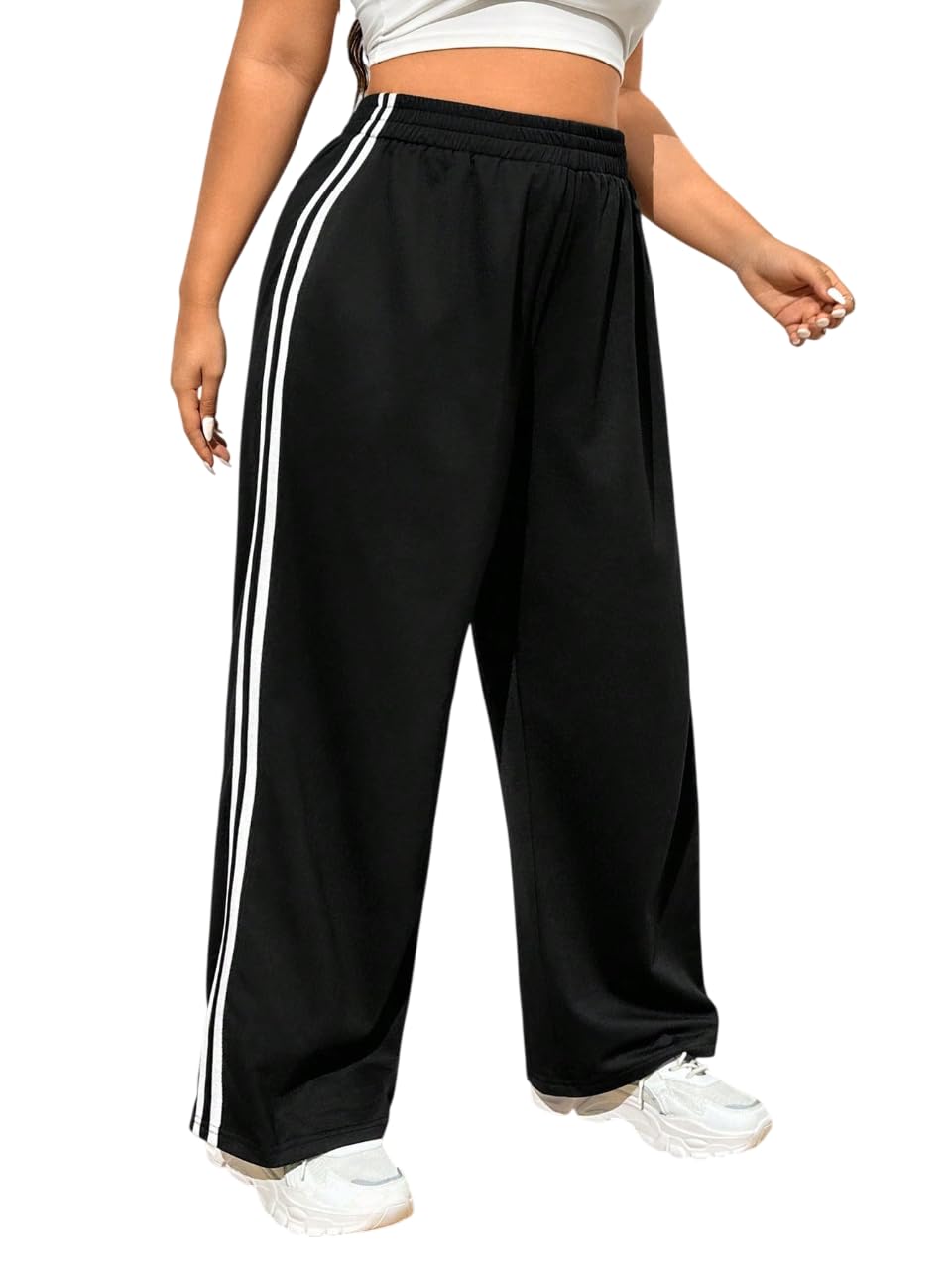 dockstreet Women's/Unisex ONESOPEN Bottom Drawstring Pure Cotton Stretchable Baggy Jogger Pants-picture-26