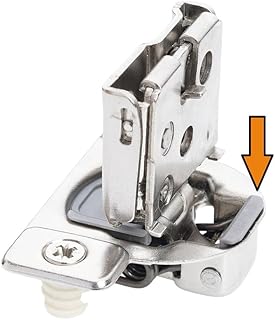 (Decobasics ONLY) Cabinet Restrictor Clips (10 Pack)- 86° Degree Angle Cabinet Door Hinge Restrictor Clip for Soft Close Hinge-90° Opening Kitchen Soft Close Cabinet Hinges Restraints Restriction Clip