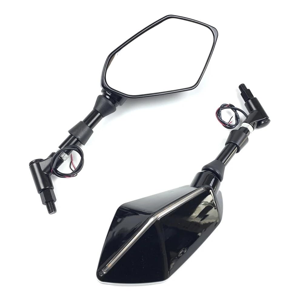 Moto Lusterko końcówkowe kierownicy Motocyklowa k Pasuje Do Bmw R1200gs R1200GS R1200RT Uniwersalny 10mm Światło Do Motocykla Lusterko Wsteczne Lusterka Wsteczne Obudowa Boczna