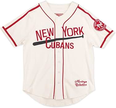 00年代 NEGRO LEAGUES NEW YORK CUBANS ベースボールシャツ ユニフォーム メンズXL相当 New York Cubans NLB Jersey – Royal Retros