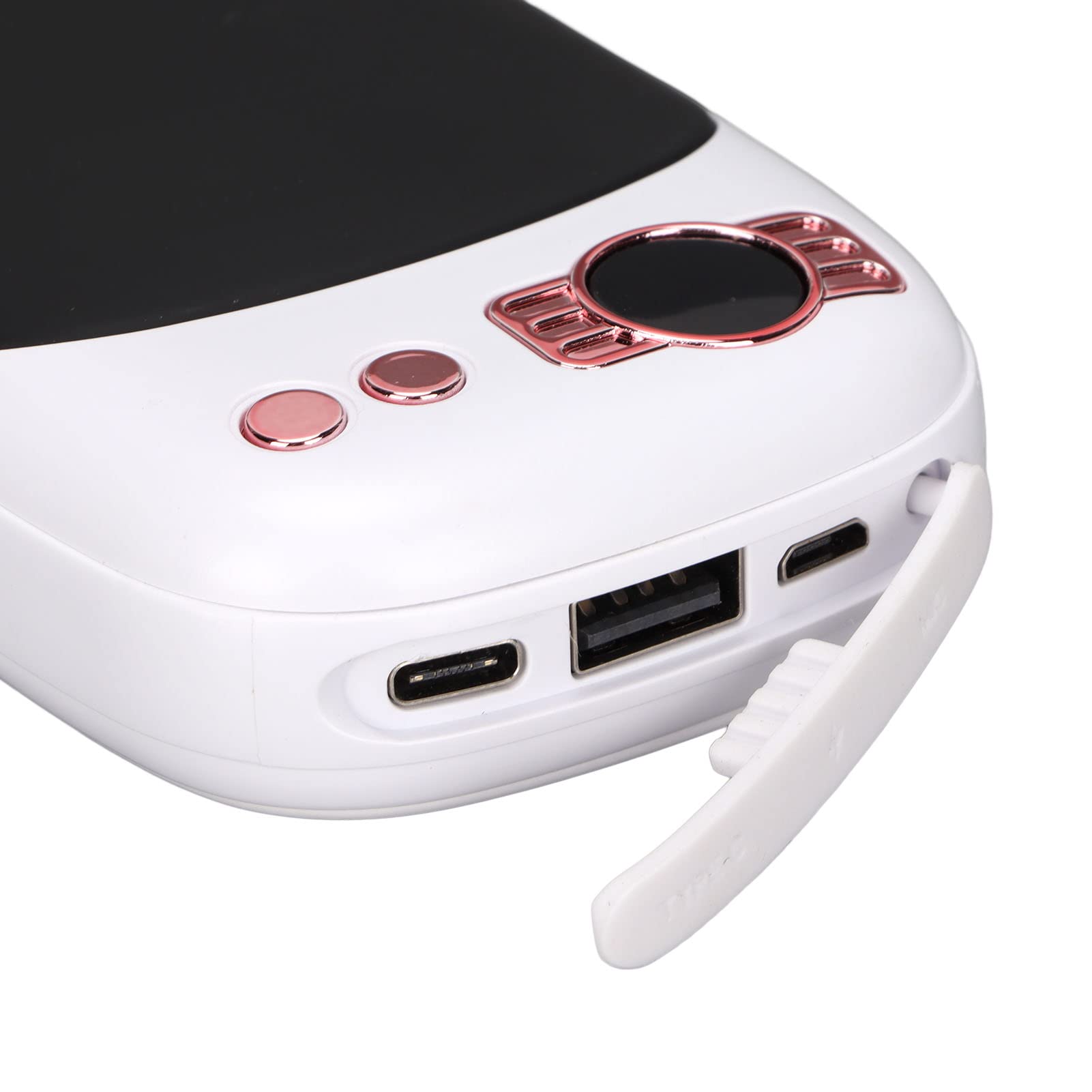SIXRUN Chauffe-Mains électrique Power Bank, 10000mAh avec Affichage LED