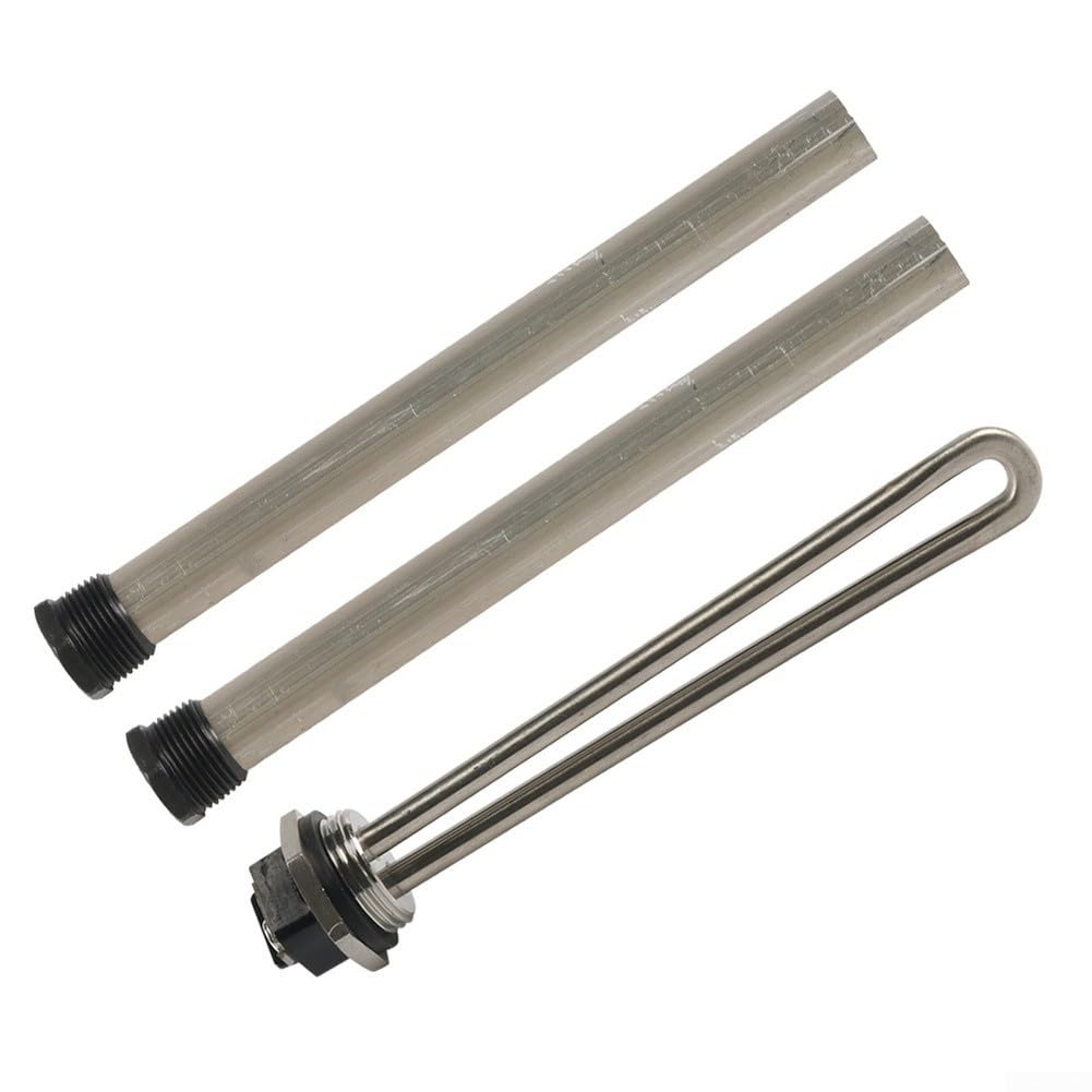 Cartuccia riscaldante 21 cm in acciaio inox 316 per stoccaggio dell'acqua