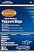 EnviroCare Replacement Micro Filtration Vacuum Cleaner Dust Bags Designed to fit Eureka Style V Canisters 3 pack