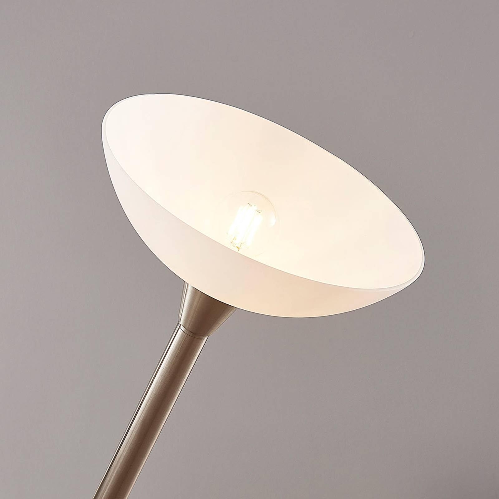 Lindby Lampada da terra (Moderno) colore Grigio, in Metallo ad es. Soggiorno & Sala pranzo lampada pavimento