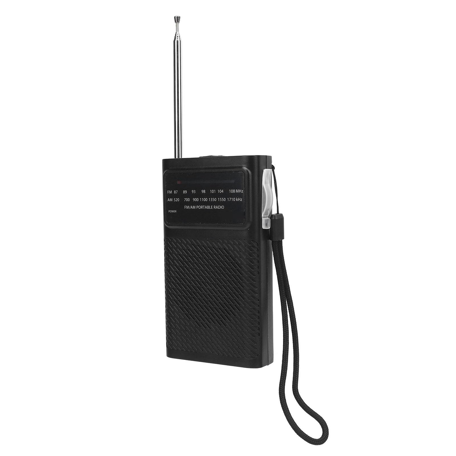 Portable AM FM Radio - Lightweight Compact Design Multifunctional Radio with Built in Speaker,Strong Signal Reception, AA Battery Powered for Home, Outdoor, Travel