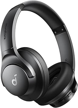 43% off: Soundcore by Anker Q20i Hybrid Active Noise Cancelling Headphones, Wireless Over-Ear Bluetooth, 40H Long ANC …