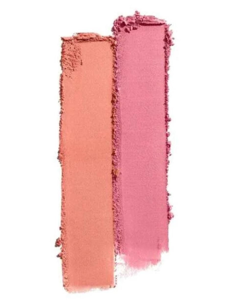 DIBS Beauty The Duet Baked Blush Duo 3-in-1 Blush, Highlighter + Toppe - Color: Spice Gal (Spiced Rose - Sunset Orange)