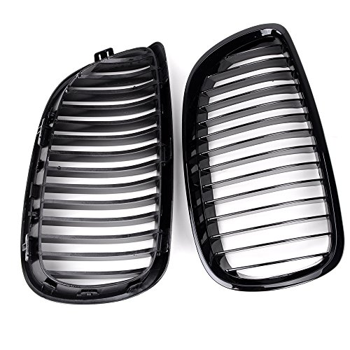 Astra Depot Auto Car Exterior Center Grille Front Kidney Grill Compatible With E92 2D Coupe E93 Convertible Pre-Facelift 07-10 3-Series M3 E90 E92 08-13 #TOP5