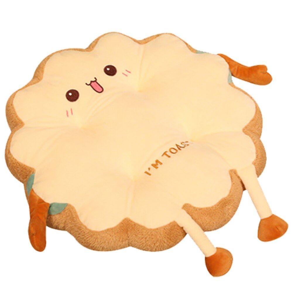 Coussin tatami pain grillé épais avec élévation du siège pour chaise maison