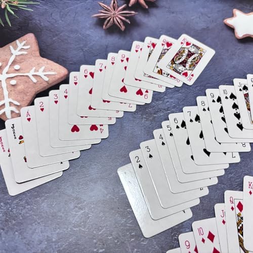 5 Barajas de Cartas Miniatura para Poker miniatura 3