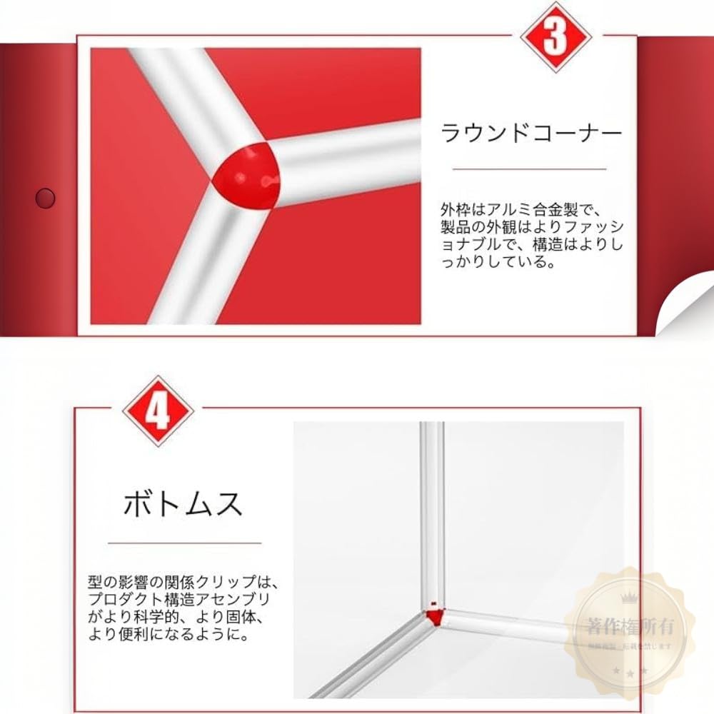 Amazon.co.jp: Zxyler 透明アクリル抽選箱｜40cm パーティー・イベント