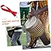 ERINGOGO Adjustable African Drum Strap Dual Hook System for Snare and Djembe Drums Versatile Waist Belt Shoulder Sling Accessory for Musicians