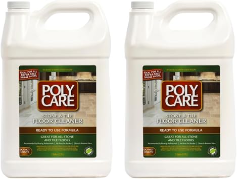 Stone & Tile Floor Cleaner Refill - 128 fl oz 2 Pack - Fresh- Refill for Spray Mops and Spray Bottles - Residue-Free Floor Cleaning Solution