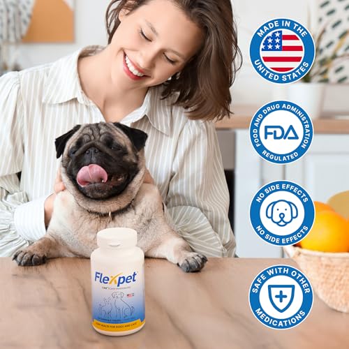 Hip & Joint Supplement for Dogs & Cats with Cetyl Myristoleate, Glucosamine, Collagen, MSM - Advanced Joint Support for Mobility, Senior Pets, Small & Large Breeds - 60 Tablets (Pork Liver) - Image 5