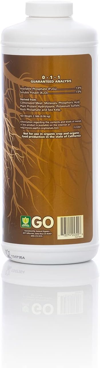 General Hydroponics BioRoot Fertilizante para Raíces 0-1-1 946 ml miniatura 2