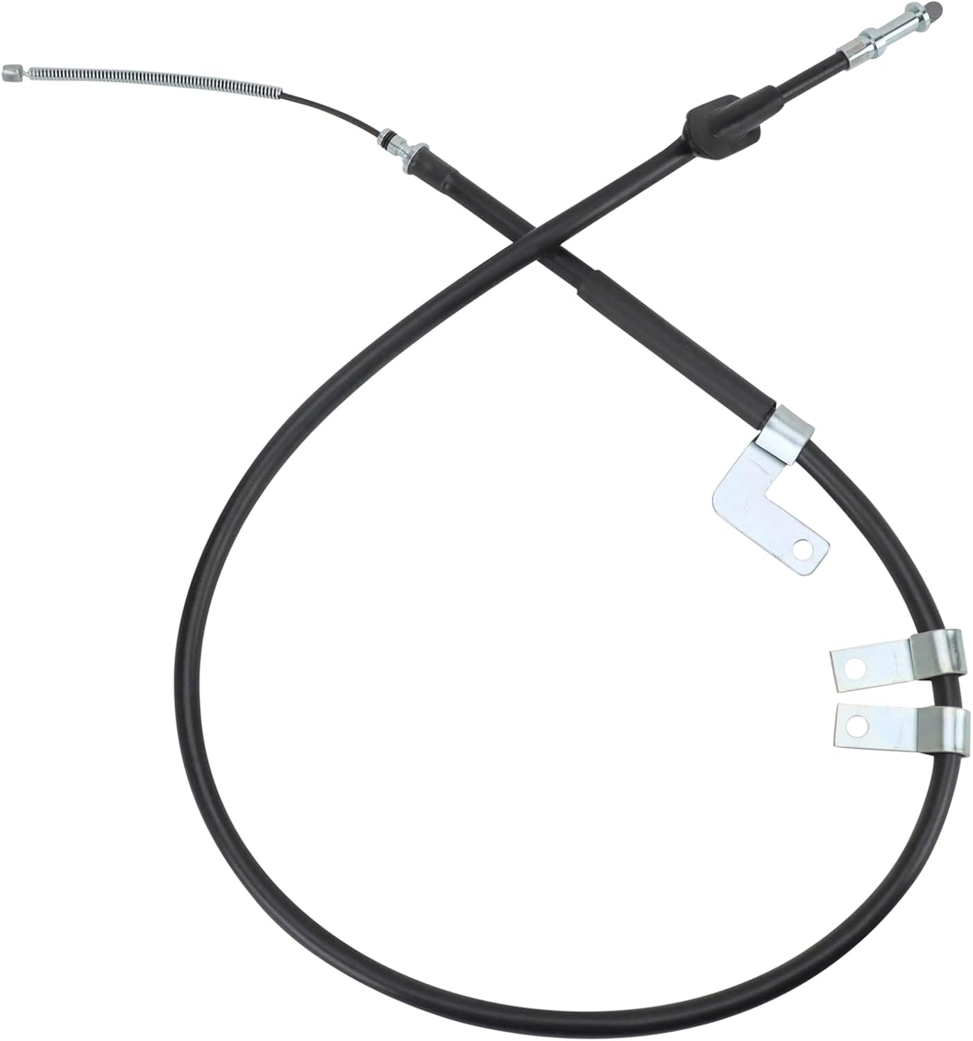 TRQ Rear Parking Brake Cable Compatible with 1993-2004 Subaru Impreza